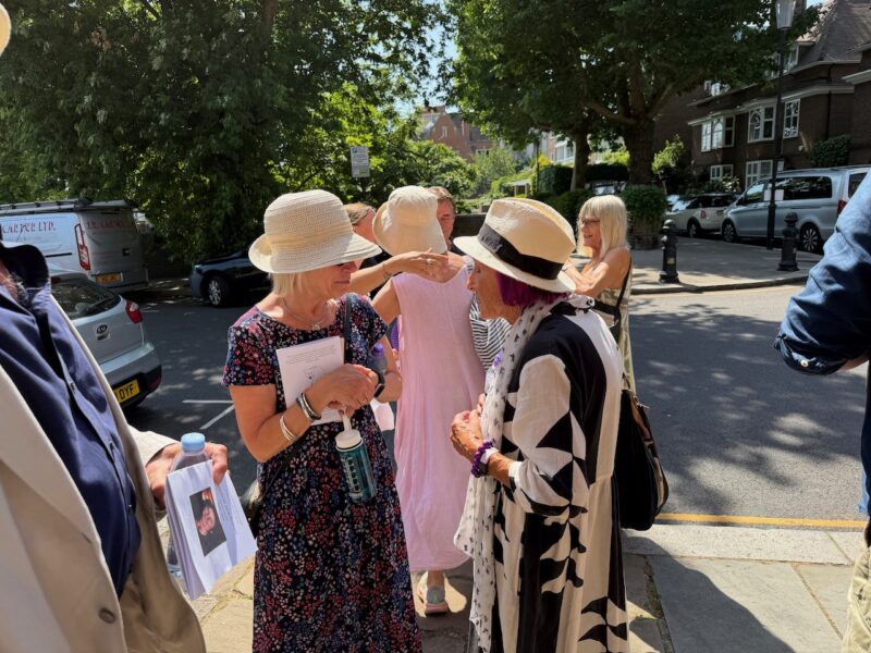 Celebrating the life of Minty Clinch at Chelsea Old Church, Wednesday 24th June 2026. Image © PlanetSKI.